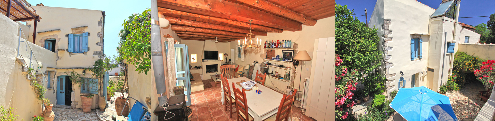 DC-1062 - 3 Renovated Villas in Gavalohori €615,000